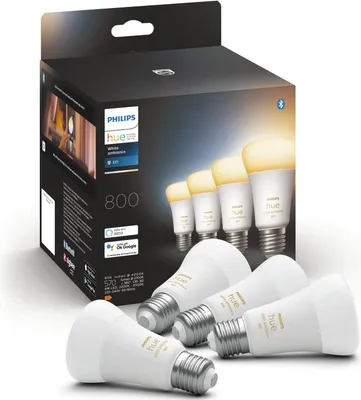 Produktbild von Philips Hue White Ambiance E27 Viererpack 4x570lm dimmbar alle Mood Lighting5