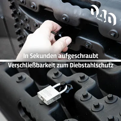 Produktbild von 040 Parts Magnetische Halterung für Auffahrkeile und Sandbleche für Vans Camper Wohnmobile und Offroad Fahrzeuge