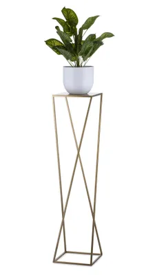 Obrázek produktu pro Howhomely Modern Golder Plant Stand 100cm - elegantní, vyrobený z kovového kvìtu ve stylovém zlatì