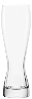 Weizenbiergläser Set 6er, 395 ml, Kristallglas, spülmaschinenfest