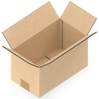 Produktbild von KK Verpackungen 5 Stück Versandkartons 700 x 400 x 300-400 mm Kartons 2-wellig, mit variabler Höhe