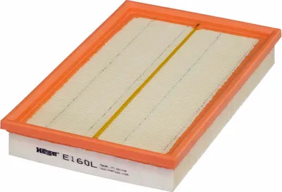 Produktbild von Luftfilter HENGST FILTER E160L für OPEL VECTRA B (36) Filtereinsatz