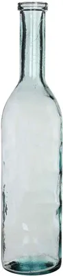 Image de Mica Decorations Bouteille de verre Rioja - H75 x Ø18 cm - Verre recyclé - Transparent