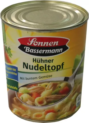 Produktbild von Sonnen Bassermann Hühner-Suppentopf 800G - 12 Packungen / 9,6KG Vorteilsset