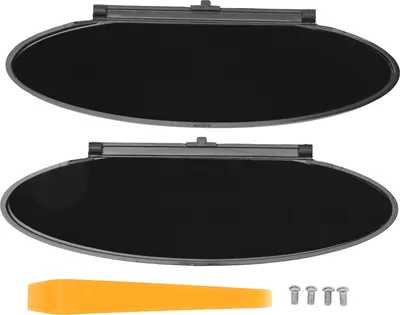 Produktbild von 2 Stück Sonnenblende Spiegel Abdeckung 99670142102 Sonnenblende Deckel Abdeckung Ersatz für Boxster Cayman 986 987