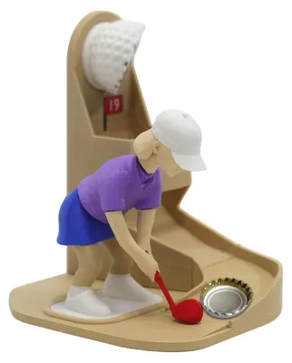 Golf-Flaschenöffner mit 19. Loch, tragbar, lustiges Design