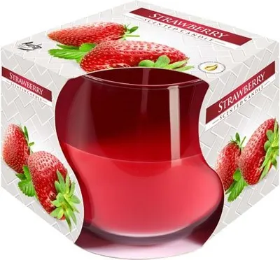 Image de BISPOL Aura 24H TRUSKAWA bougie parfumée en verre