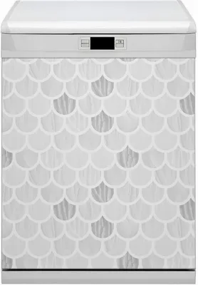 Produktbild von Geschirrspüle Magnet für Spülmaschine Magnetmatte Küche Magnete  Dekorative 60x80 cm  - Jakobsmuscheln