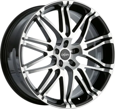 Produktbild von Oxigin Felge 14 Oxrock 8.5 Zollx19 Zoll ET42 5x108 black full polish OXVIERZEHN8519F42BFP kompatibel mit Volvo C30/S40/V50/C70 S40/V40 S60 S80 S90/V90 V60 V70/XC70 XC40