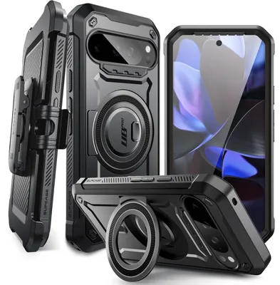 Zdjęcie produktu dla Supcase, etui ochronne MagSafe Google Pixel 9 Pro XL uchwyt pierścieniowy Unicorn Pro Mag, czarny