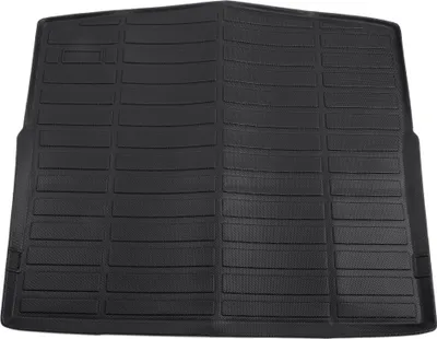 Produktbild von 1 Stk. Laderaummatte für BMW X1 F48 2016-2022 Heckkofferraum Laderaum Gepäckstiefel Tablett Matte Schwarz TPE Langgittermuster