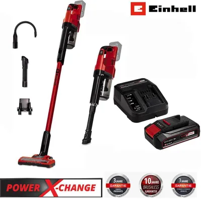 Produktbild von Einhell Akku-Stielstaubsauger TE-SV 18 Li-  18V mit Akku 2.5 Ah + Ladegerät Power X-Change