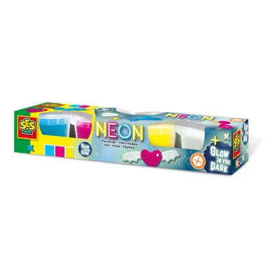 Immagine prodotto di SES SES Argilla da modellare al neon e fosforescente 00461