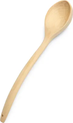 Image de Cuillère à soupe pour sauna louche 40 cm SCULPTÉE | louche en bois pour sauna | cuillère décorative sauna SPA | louche en bois sculptée à la main