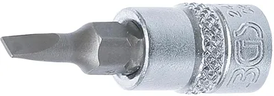 Produktbild von BGS 2493 Bit-Einsatz 6,3 (1/4), Schlitz 4,0 mm