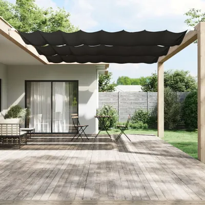 Immagine prodotto di Maison Exclusive - Tenda verticale antracite 180x1000 cm Tessuto Oxford