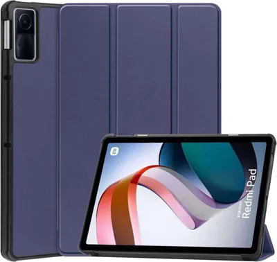Obrázek produktu pro Pro Xiaomi Redmi Pad 10.6 3folt Wake UP Smart Cover Dark Blue Bag Case Cover