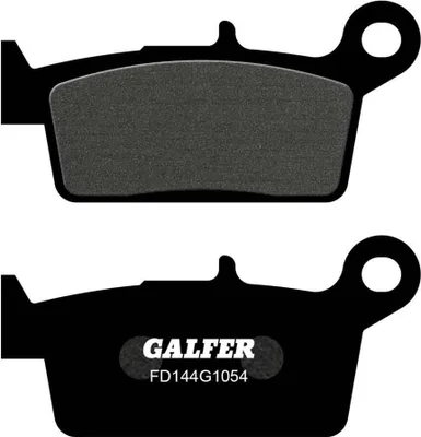 Productafbeelding van Galfer FD144G1054, semi-metalen remblokken, transparant. Eén maat