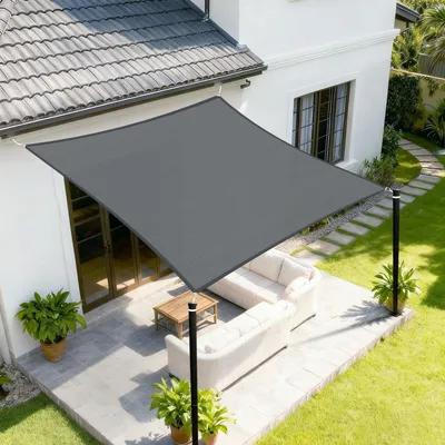 Produktbild von Wasserdichte Schattierplane in Anthrazit, 3x4 Meter