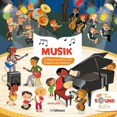 Immagine prodotto di Pop, C: Musik (Soundbuch) 12 Klänge zum Hören und Klappen zu