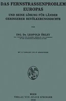 Produktbild von Das Fernstrassenproblem Europas