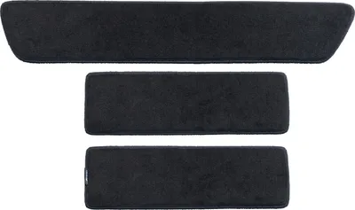 Produktbild von für VW T5 2003-05/2015 / T6/T6.1 ab 06/2015-12/2024, 3-tlg Passform Einstiegsmatten Trittstufen, graphit | PETEX