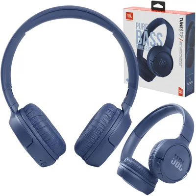 Zdjęcie produktu dla JBL Tune 510BT, Bezprzewodowy, Połączenia/muzyka, 20 - 20000 Hz, 160 g, Zestaw słuchawkowy, Niebieski