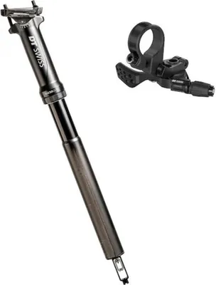 Produktbild von DT Swiss Vario-Sattelstütze D 232 Alu 60 27,2 mm Schwarz - leichte XC-Telesko....