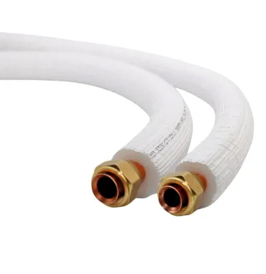 Produktbild von Kältemittelleitung 1/4"-3/8" (6,35-9,65mm) Kälteleitung Kupferrohr 15m
