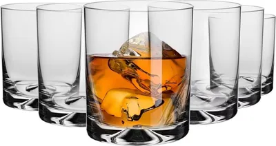 Produktbild von Whiskygläser | Set von 6 | 350 ML | Ideal für Zuhause, Restaurants und Feste | Spülmaschinenfest