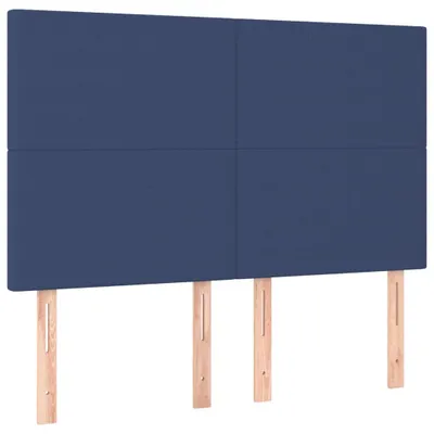 Immagine prodotto di Testiera Blu 144x5x118/128 cm Tessuto