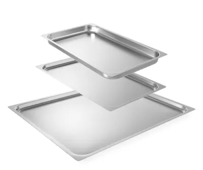 Produktbild von HENDI Gastronormbleche 2/1  20 mm Edelstahl           Profi Line