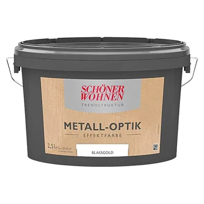 Produktbild von Schöner Wohnen, Metall-Optik, Farbwahl, glänzend und matt, 2,5 Liter