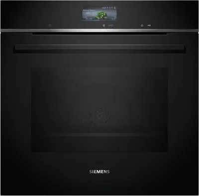 Image de Siemens iQ700, Four à encastrer, 60 x 60 cm, noir, inox HB736G1B1