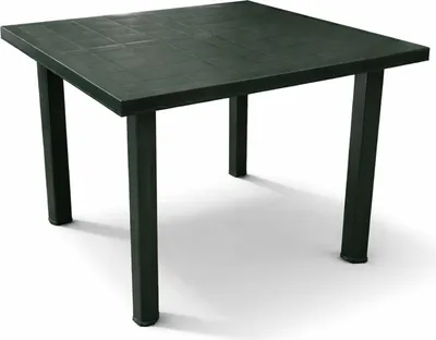 Produktbild von Gartentisch Terrassentisch Outdoor Tisch Fiocco Grün L80xB75xH72cm