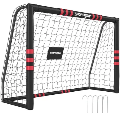 Produktbild von SPORTNOW Fußballtor für Garten Robustes Outdoor Tor mit Tornetz 1,8 x 1,2 m