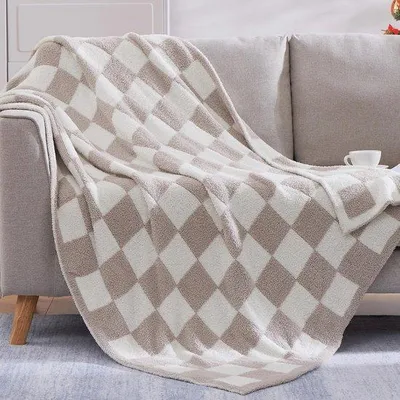 Produktbild von Decke Weich und Flauschig - 127 x 178 cm - Taupe