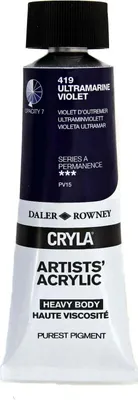 Produktbild von Daler Rowney Cryla Artists’ Acrylfarbe Ultramarine Violet 75 ml 1 stk