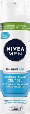 Zdjęcie produktu dla NIVEA Men Sensitive Shave Chłodzący żel do golenia 200ml