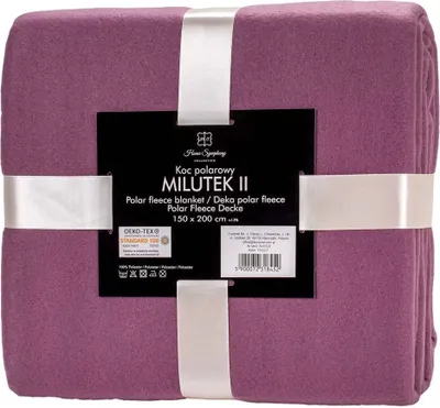 Produktbild von Fleecedecke Milutek 130x170 Lila