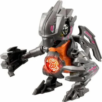 Image de Figurine YCOO, Biopod Kombat Warrior, pour les yeux et les yeux, 9 cm, gri