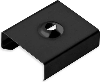 Produktbild von ISOLED Montageklammer schwarz für Profile SURF12/DIVE12/ROUND12-14/ECK10