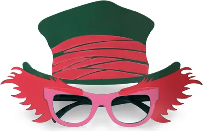 Produktbild von Brille Hutmacher Karneval Fasching Halloween Party Cosplay
