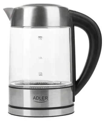 Wasserkocher 1,7 L, schwarz, 2200 W, Warmhaltefunktion