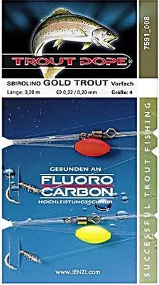 Produktbild von Jenzi Sbiro Vorfach Gold Trout Gr.6