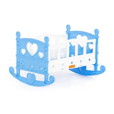 Obrázek produktu pro Polesie 62062 Dětská postýlka/kolébka pro panenky No2 skládací (7 prvků) v tašce