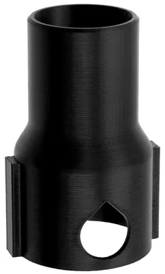 Adapter für Industrieschlauch Hilti zu Dyson V7–Gen5, schwarz