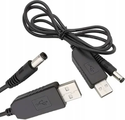 Produktbild von USB-Konverter mit DC-Stecker (5,5 x 2,1 mm), 5 V-9 V Aufwärtswandler