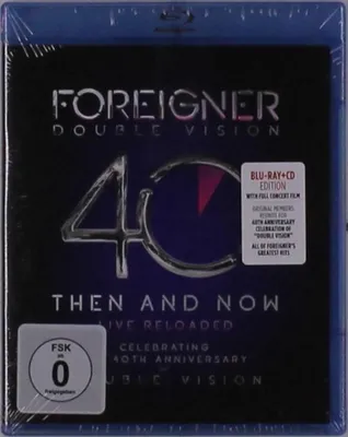 Obrázok produktu pre Foreigner: Double Vision:Then And Now (BD+CD) - - (CD / D)