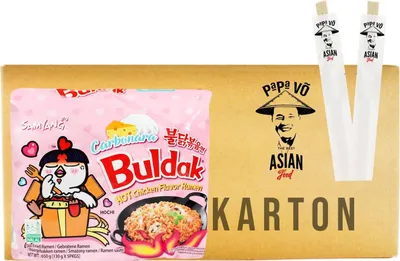 Image de Samyang Hot Chicken Carbonara 40x130g